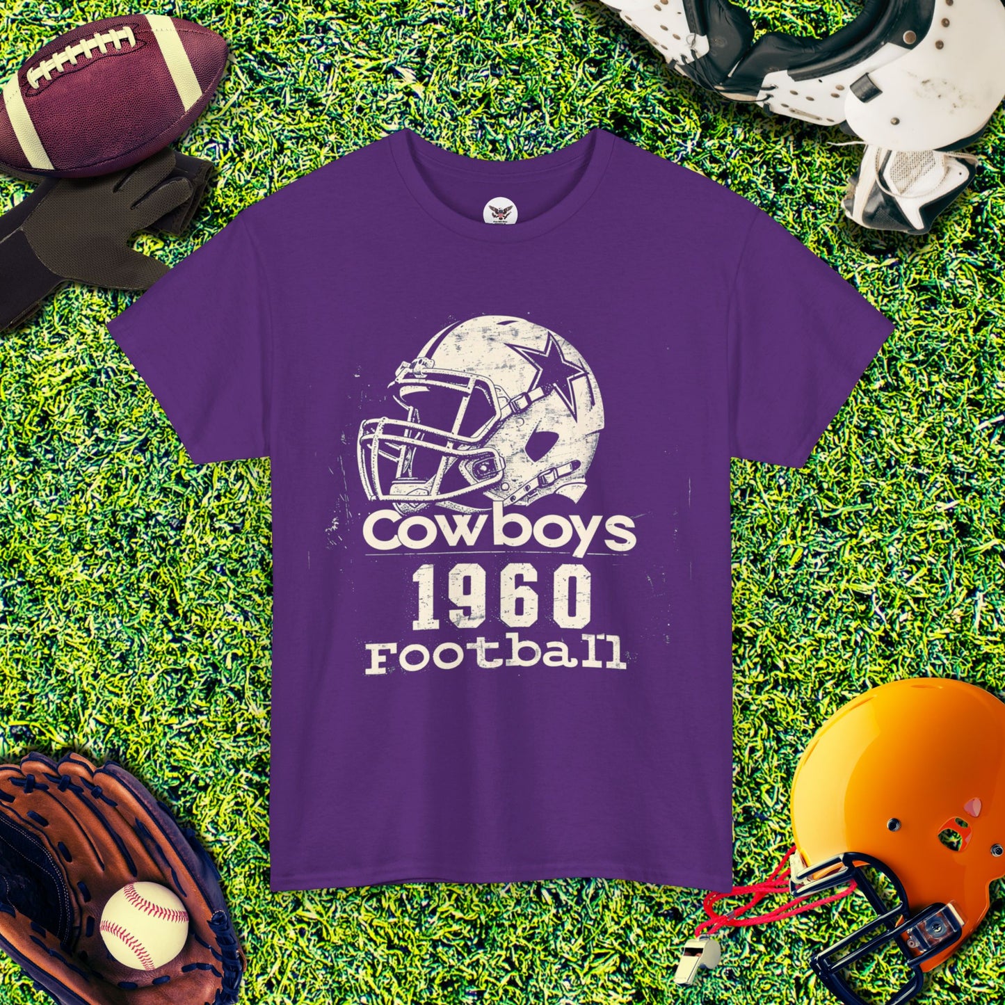 Dallas Cowboys "1960 Football" Vintage T-Shirt