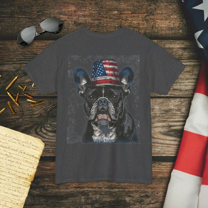 Uncle Sam Frenchie (Back) T-Shirt