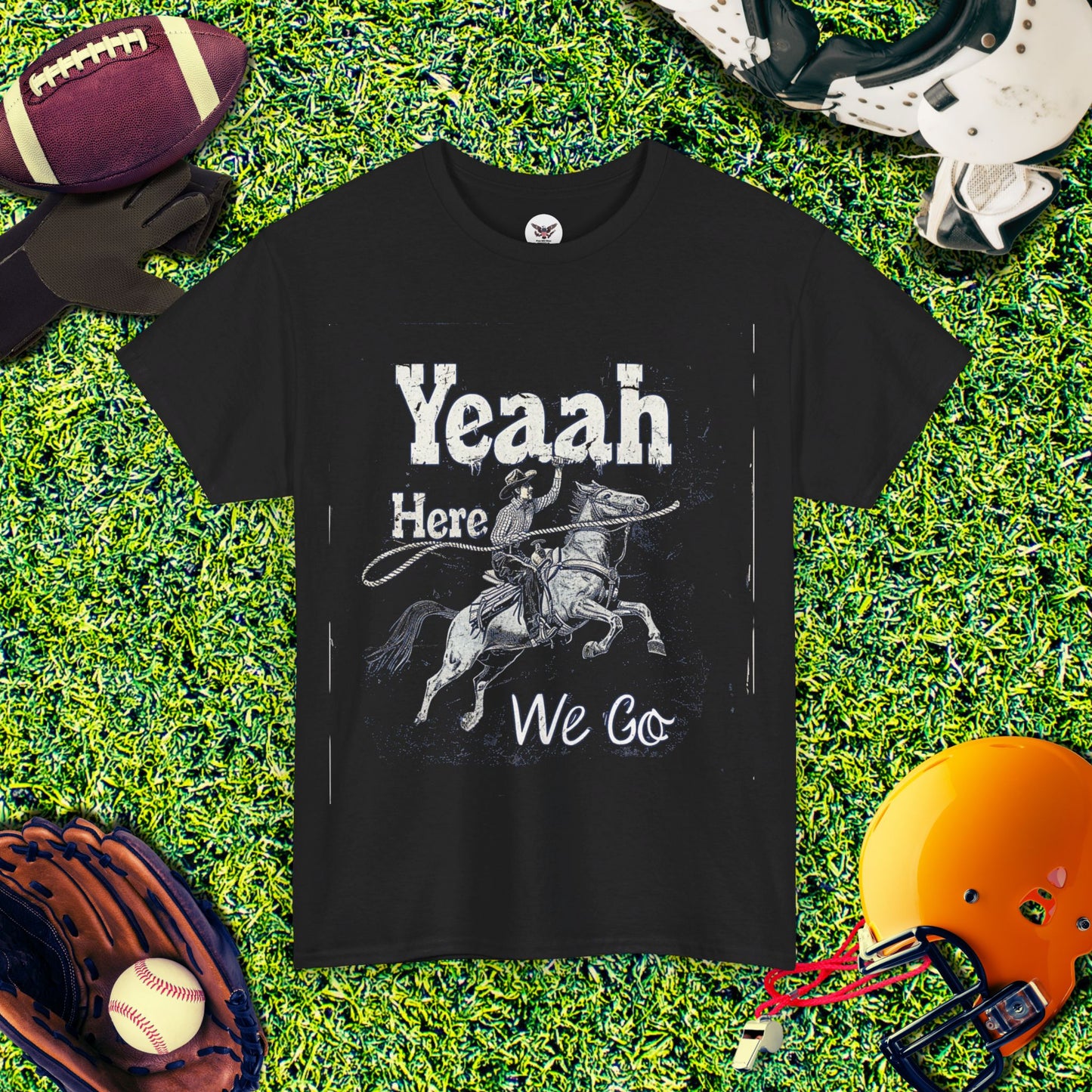 Dallas Cowboys "Yeah, Here We Go" Vintage T-Shirt