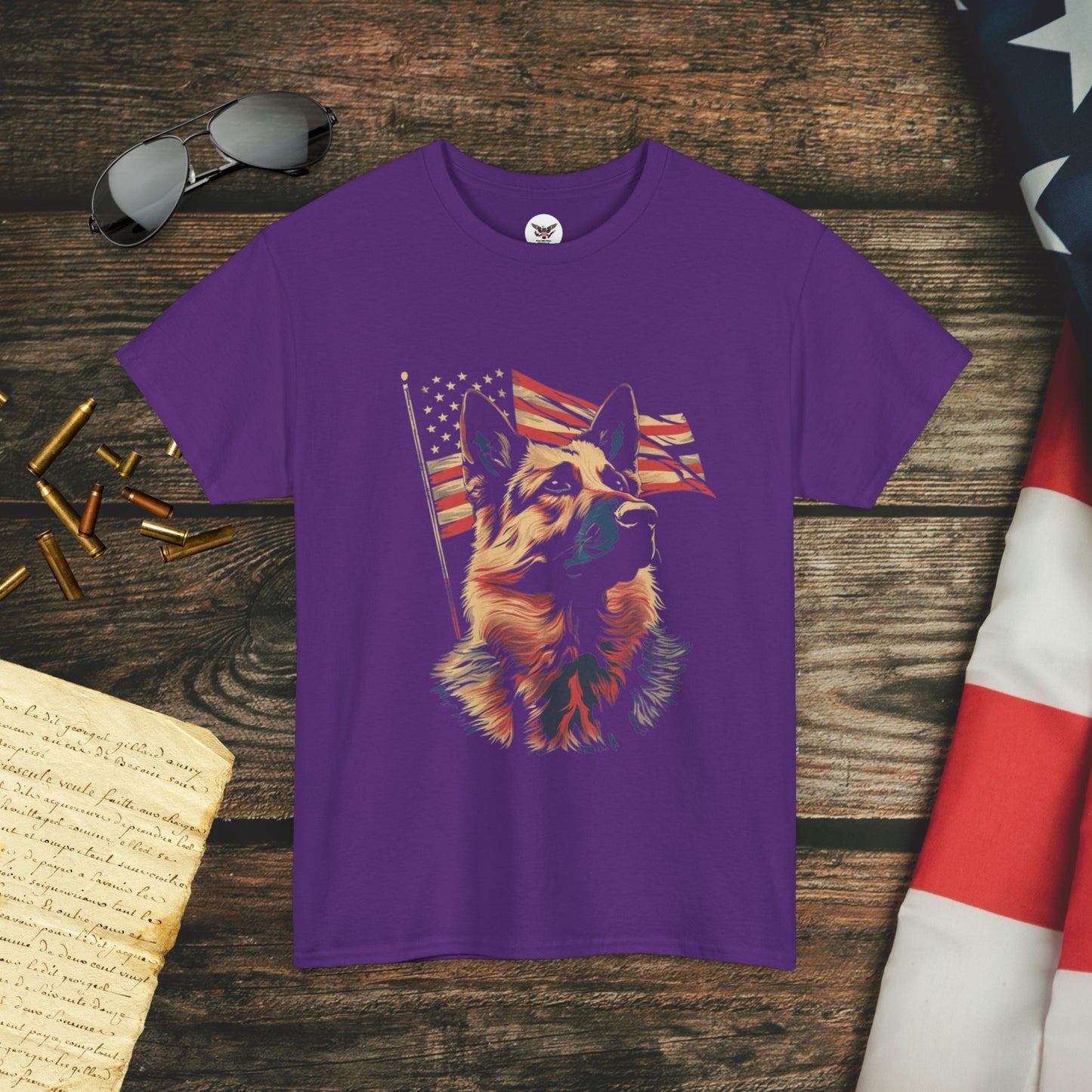 Loyal Patriot German Shepherd T-Shirt