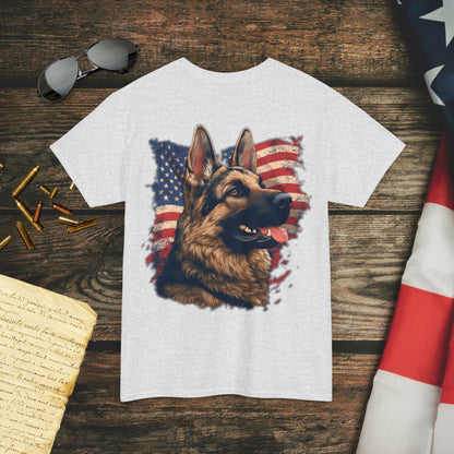 All-American Hound German Shepherd (Back) T-Shirt