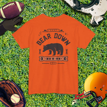 Chicago Bears Bear Down Vintage (Back) T-Shirt