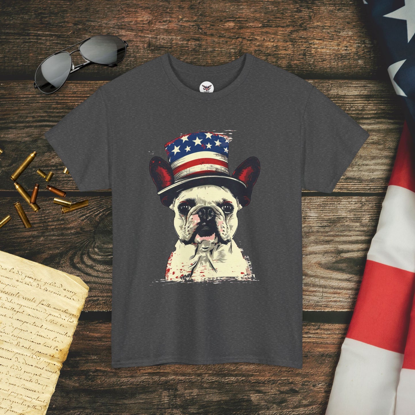 USA Frenchie Fan T-Shirt