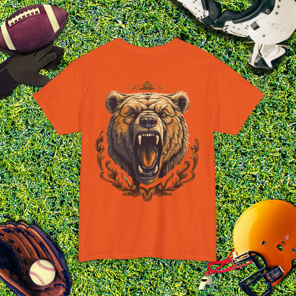 Fierce Chicago Bears Roaring Bear (Back) T-Shirt