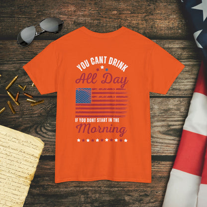 Drink All Day Patriotic T-Shirt