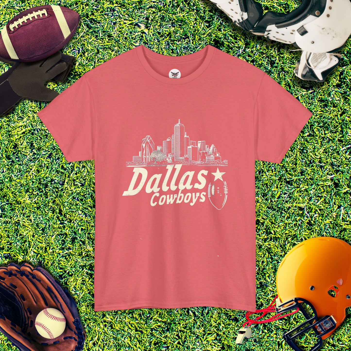 Dallas Cowboys "Vintage City Skyline" T-Shirt