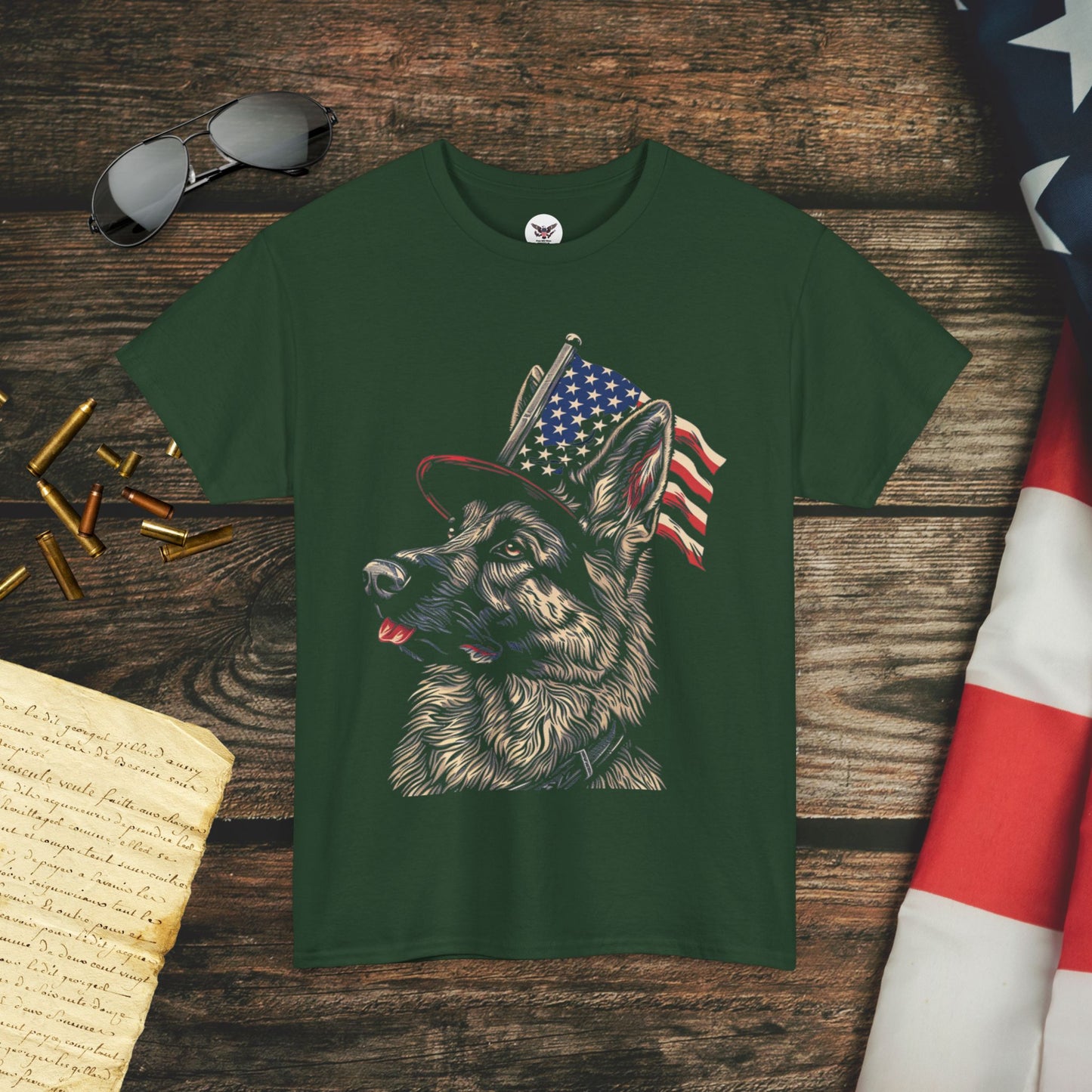 Liberty Canine German Shepherd T-Shirt