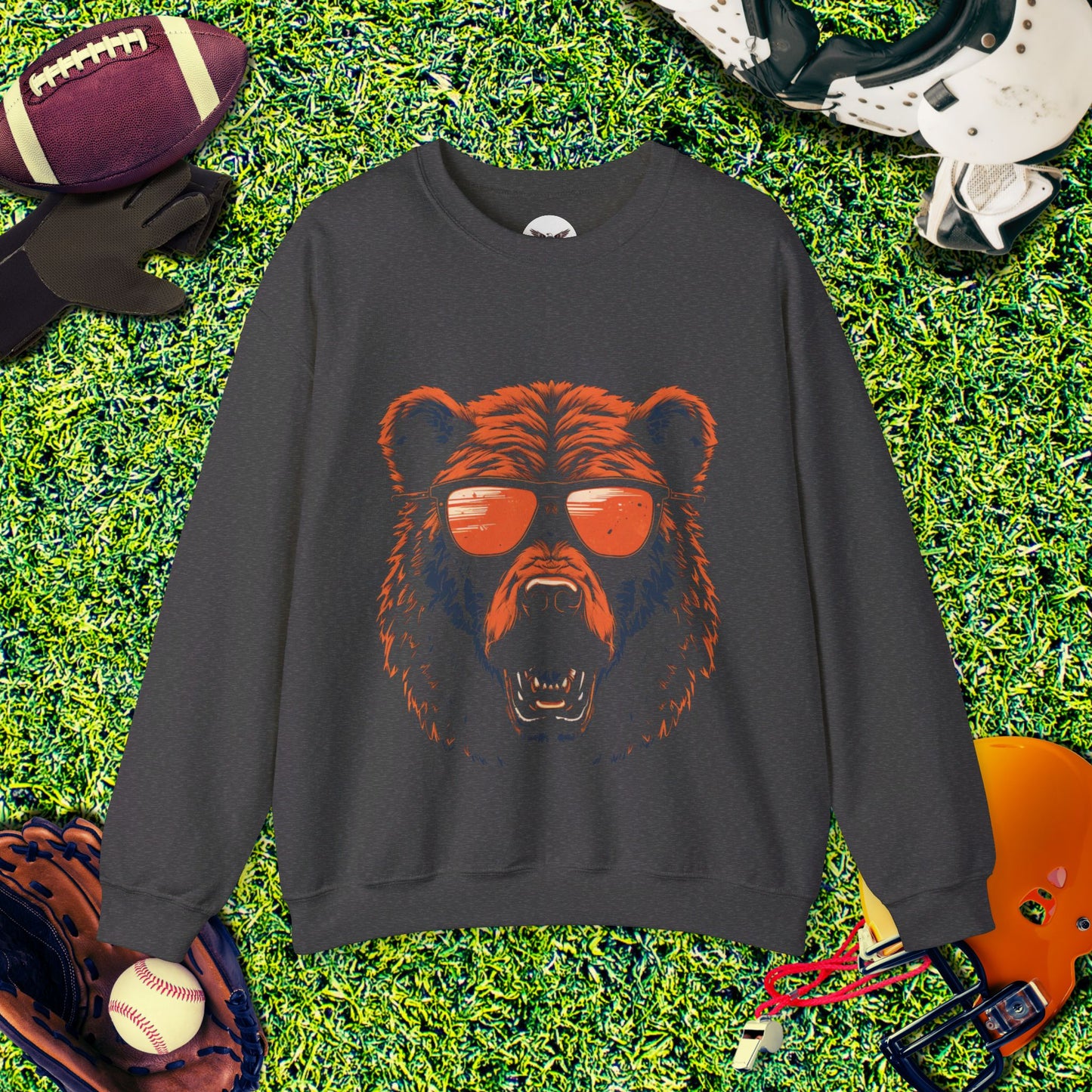 Chicago Bears Cool Shades Crewneck Sweatshirt