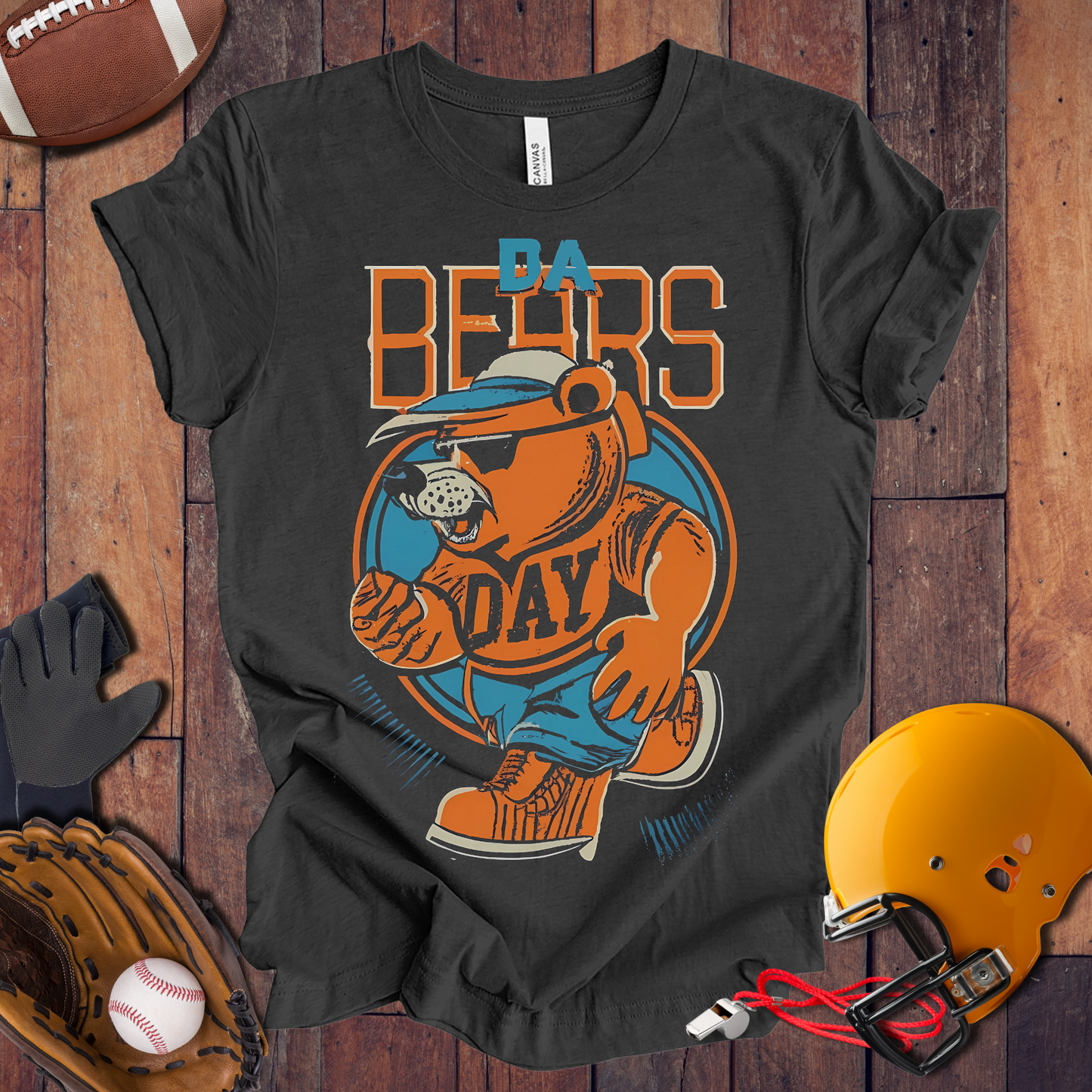 Chicago Bears "Da Bears Day" Retro T-Shirt