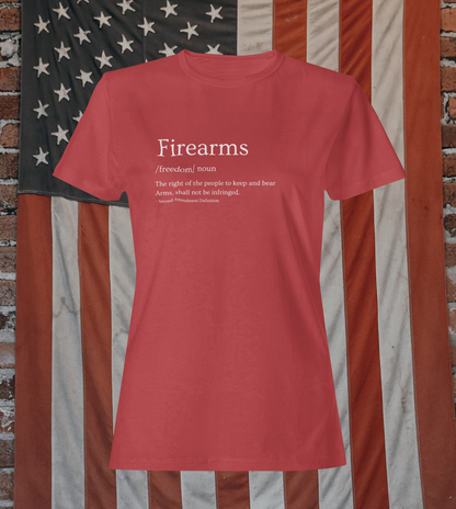 Firearms Definition - Second Amendment T-Shirt