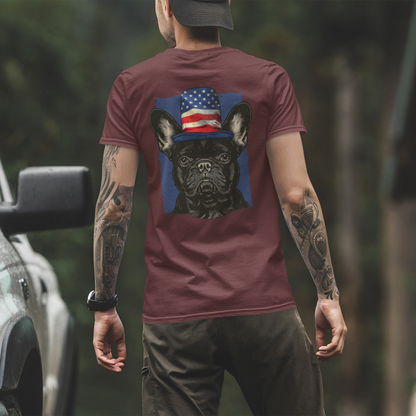 Liberty Frenchie (Back) T-Shirt