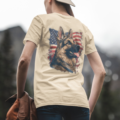 All-American Hound German Shepherd (Back) T-Shirt