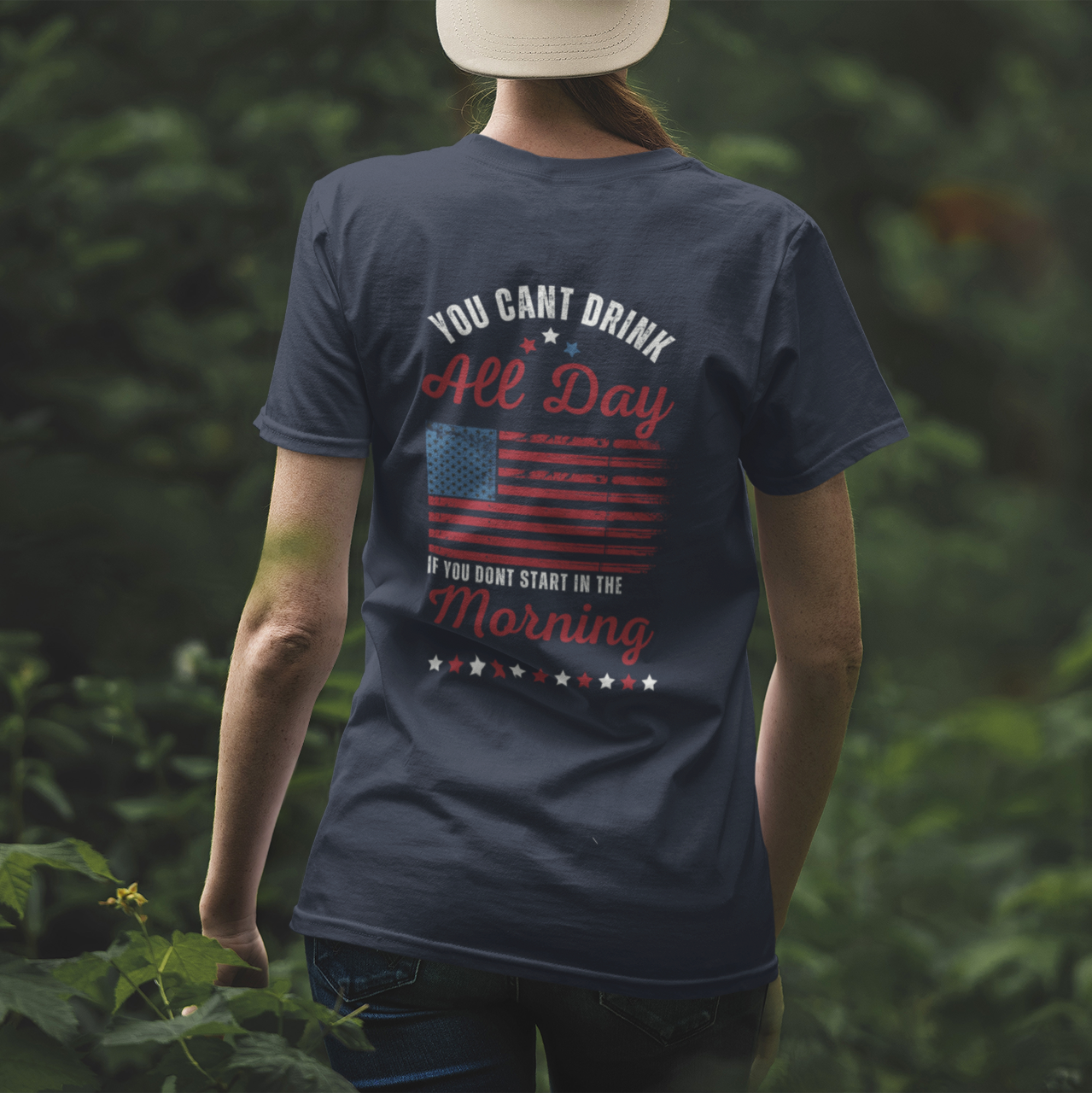 Drink All Day Patriotic T-Shirt