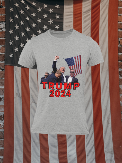 Trump Lives 2024 Patriotic T-Shirt