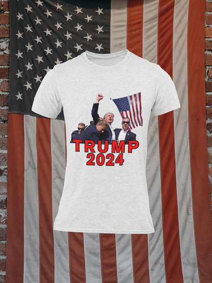 Trump Lives 2024 Patriotic T-Shirt