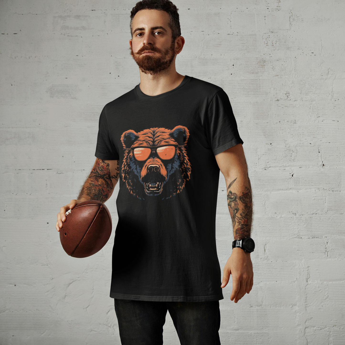 Chicago Bears Cool Bear Shades T-Shirt