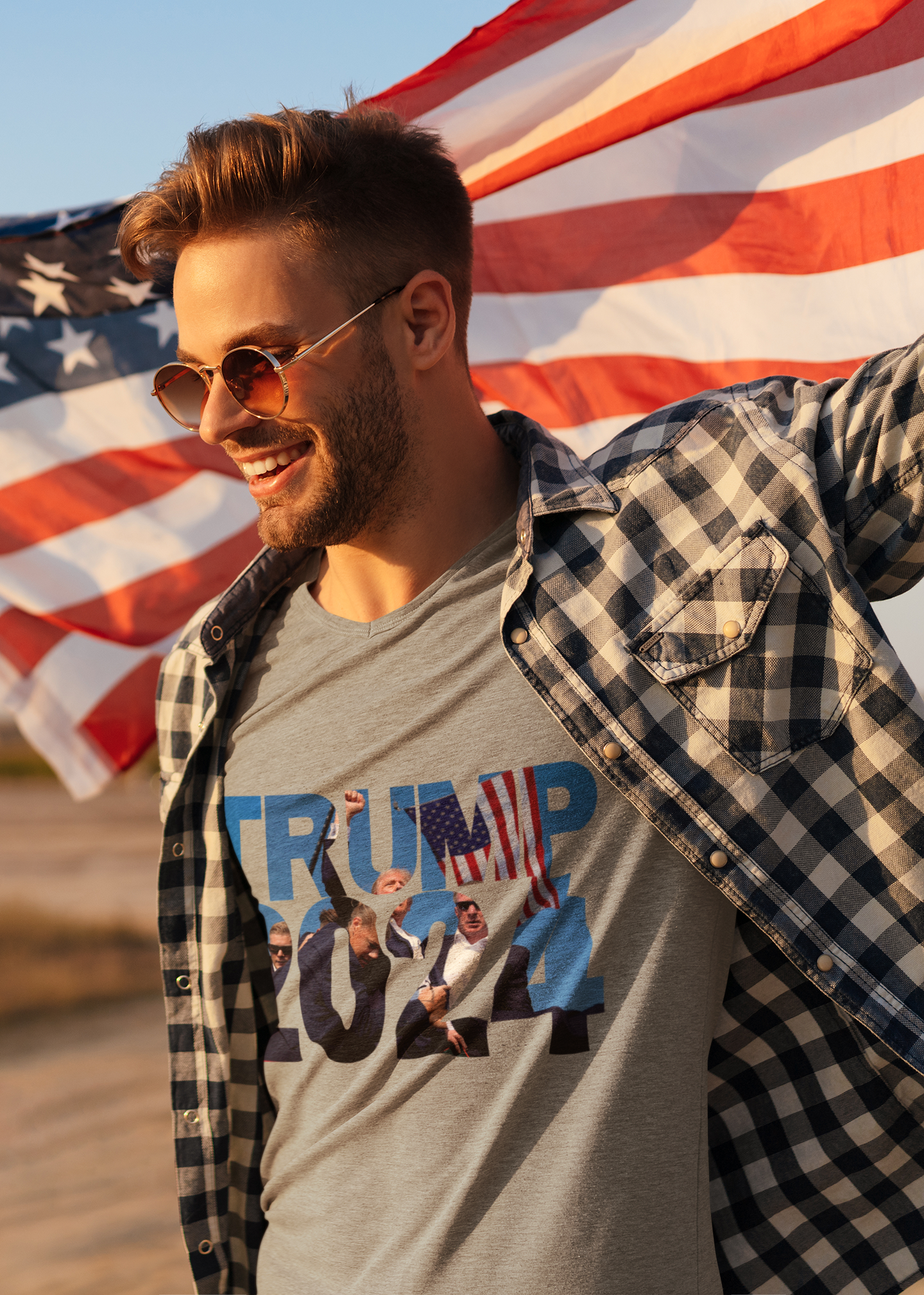 Stand Strong Trump 2024 T-Shirt