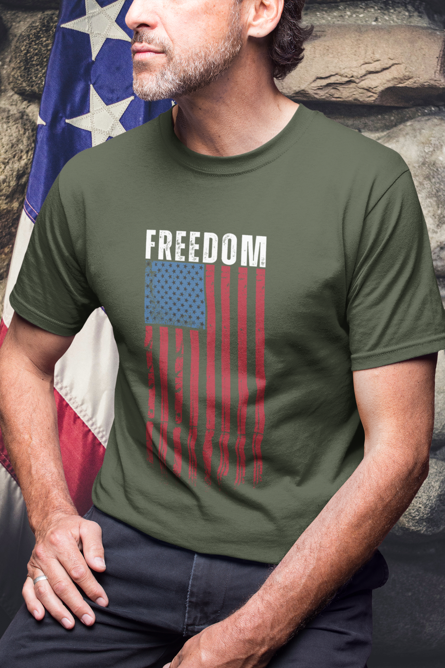 FREEDOM Flag T-Shirt