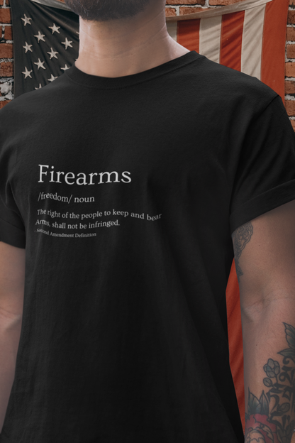 Firearms Definition - Second Amendment T-Shirt